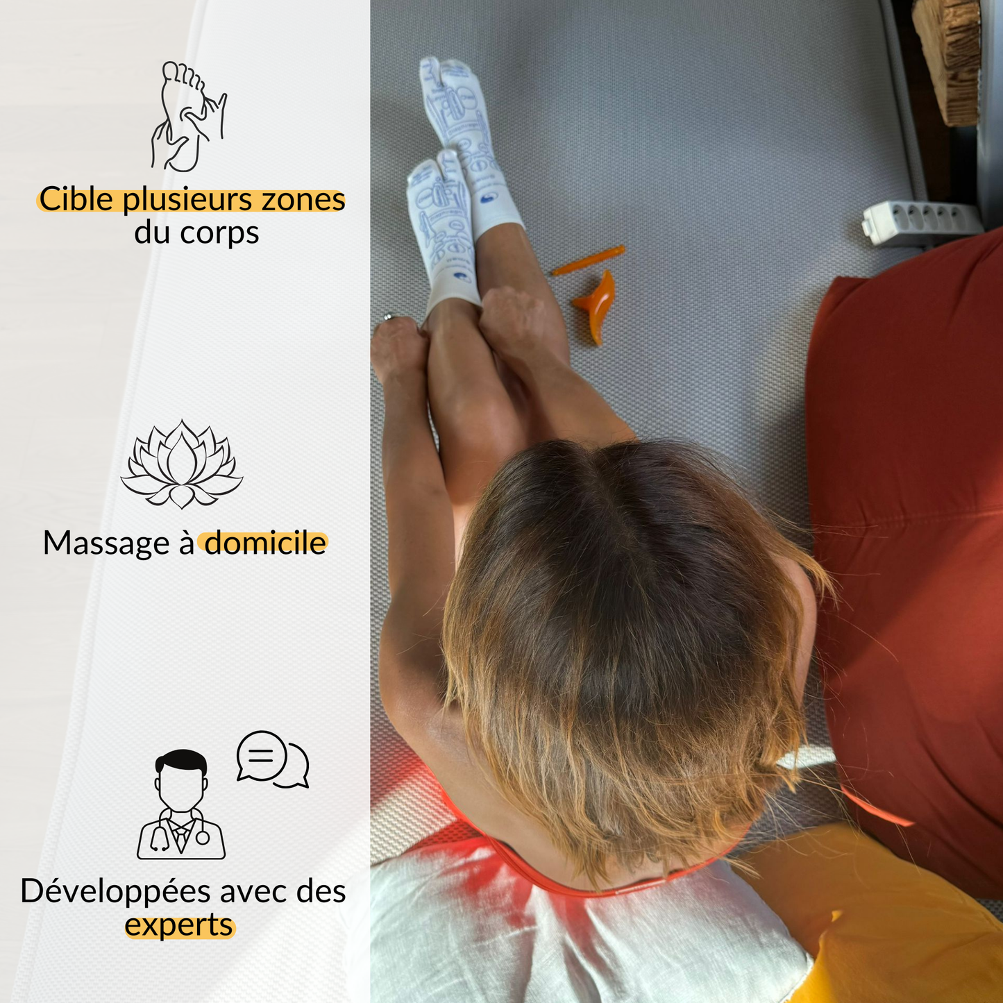 Coffret de réflexologie plantaire